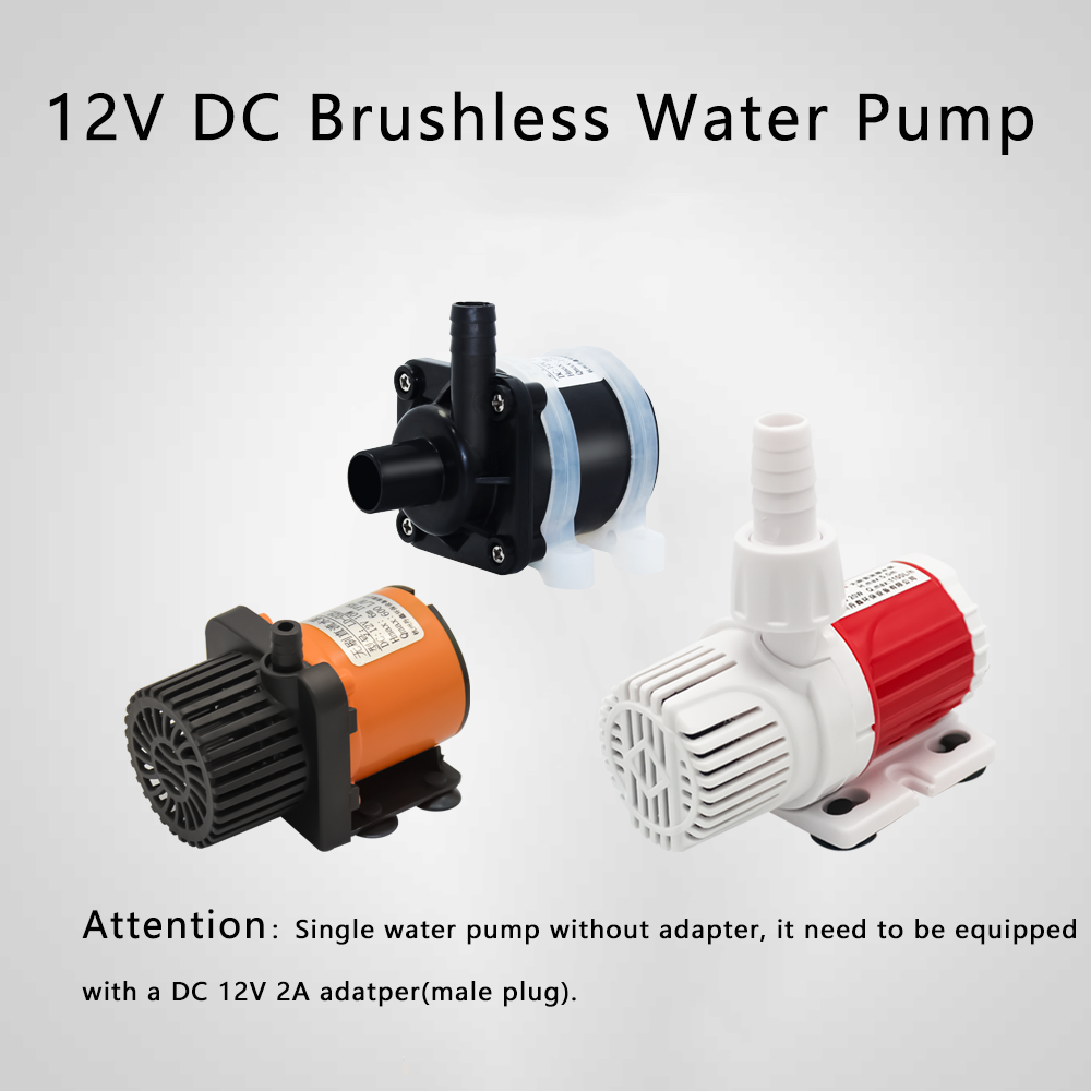 Marine Aquarium Nano - 12V DC Brushless Small Submersible Pump
