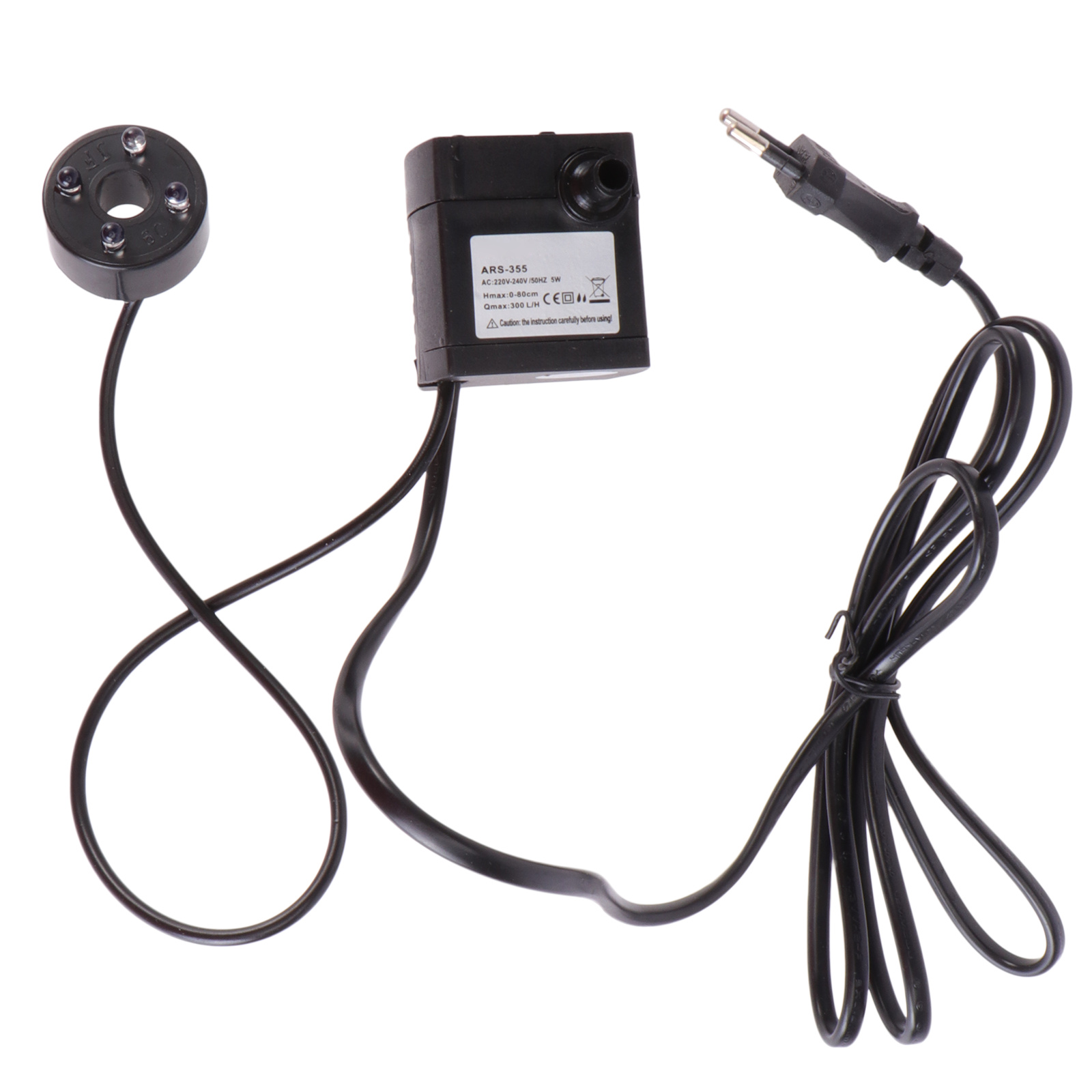 Aquarium Marine Lights - 5W Submersible Circulating Water Pump Adjustable