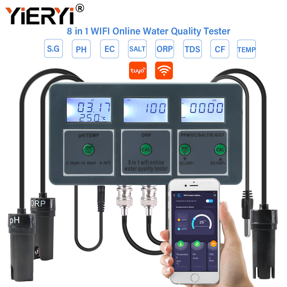 Marine Aquarium Par Meter - Yieryi WiFi Tuya Thông Minh Độ