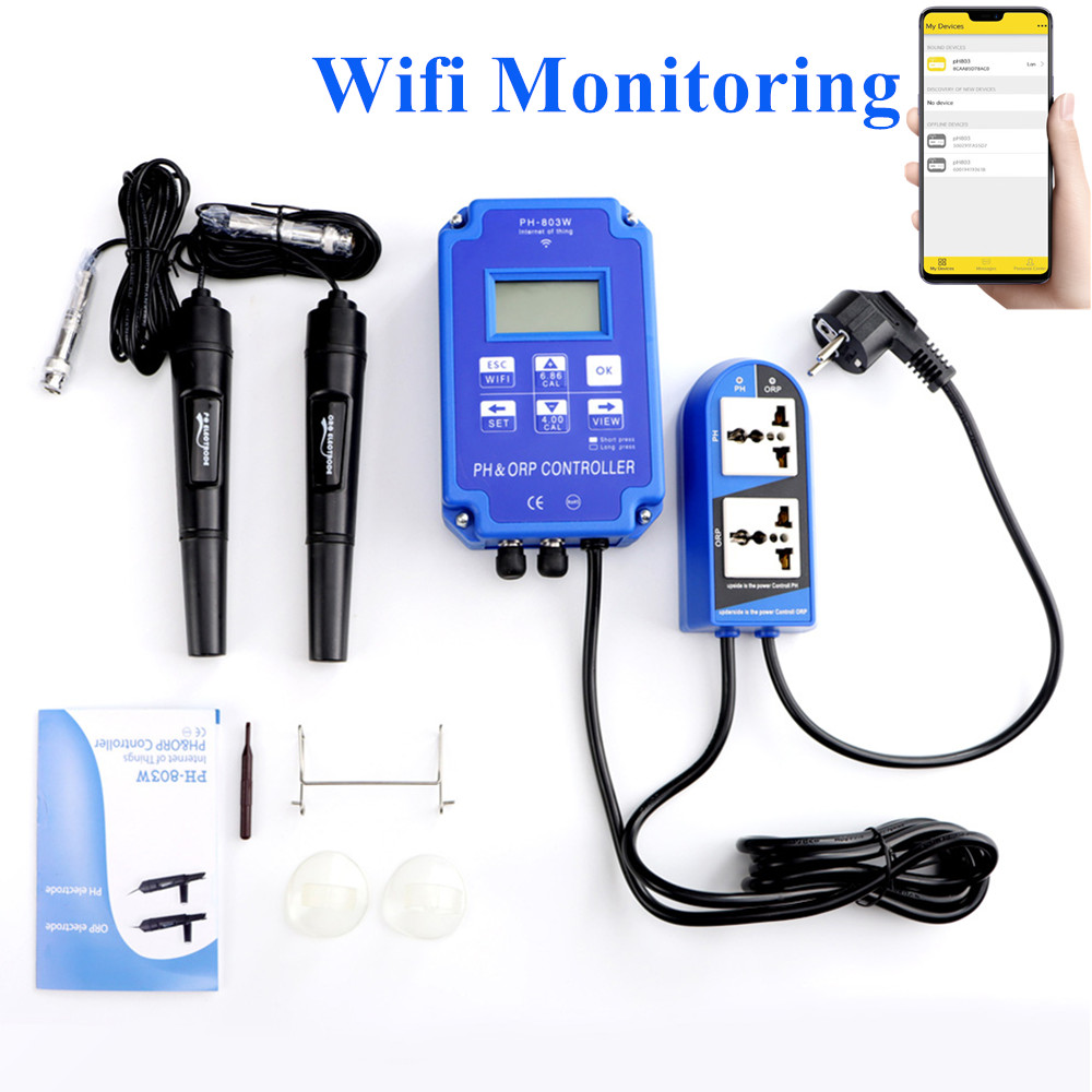 2 In 1 PH ORP Controller PH-80 - đánh giá và giá Marine Aquarium Par Meter