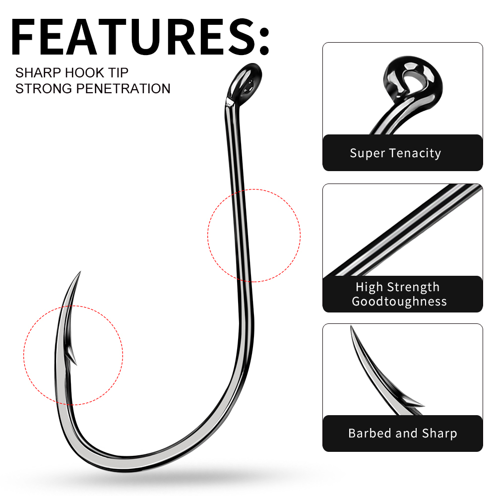 PROBEROS 50pcs Barbed Fishing  - đánh giá và giá Marine Salt Mix