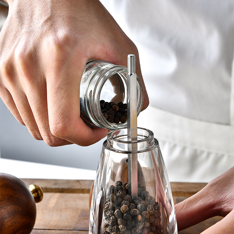5/6/8 inch Manual Pepper Grind - đánh giá và giá Marine Salt Mix