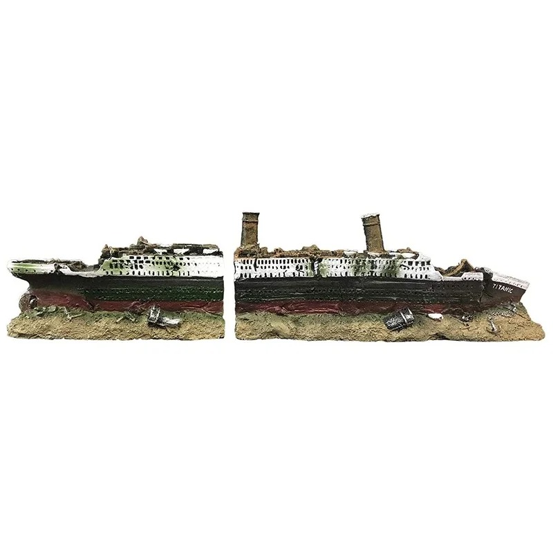 Aquarium Titanic Shipwreck Dec - đánh giá và giá Aquarium Marineland