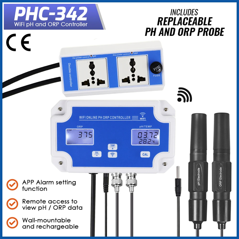 Tuya WiFi 3-in-1 PH ORP Temp C - đánh giá và giá Marine Aquarium Par Meter