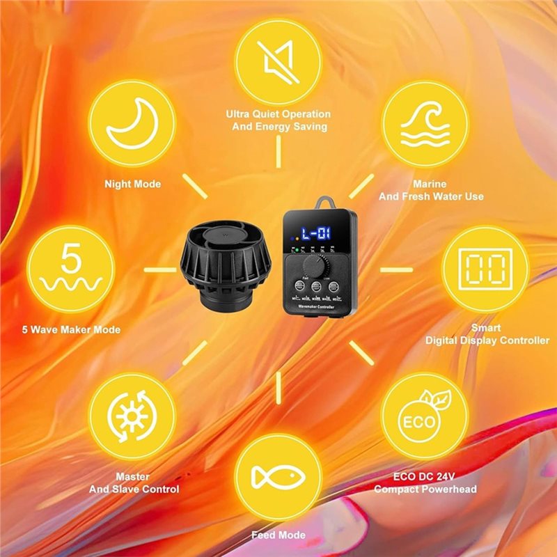 DTA4-Aquarium Wave Maker 2100G - đánh giá và giá Powerhead Wave Maker