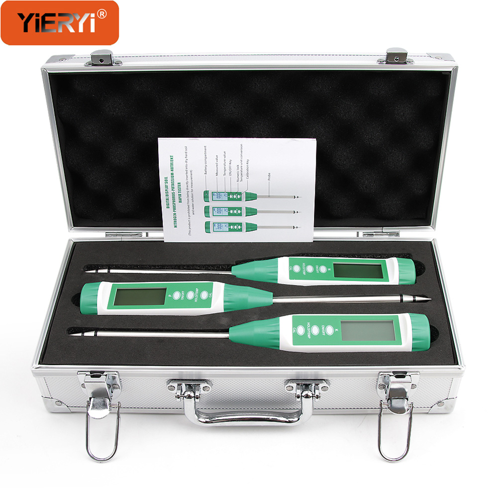 Yieryi Soil Test Kit NPK Meter - đánh giá và giá Marine Aquarium Par Meter